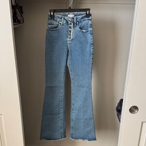 Good American Good Legs Flare Jeans💙